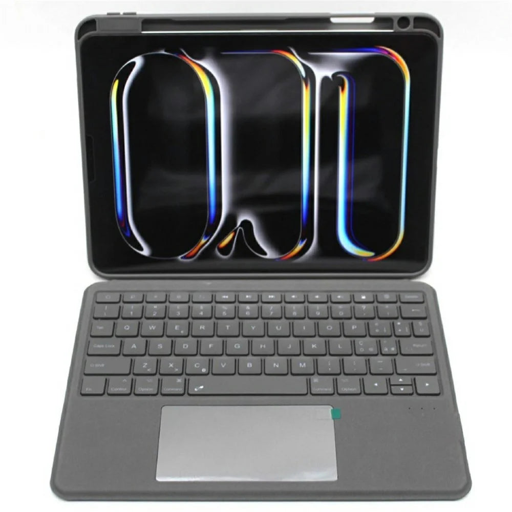 WR303 For iPad Air 11 (2024) / Pro 11 (2024) Magnetic Keyboard Case with Backlit / Touchpad, Detachable Tablet Cover - 2
