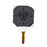 For Nintendo 3DS LL / 3DS XL Console 3D Analog Joystick Thumb Stick Replacement (without Logo) - Black - 1