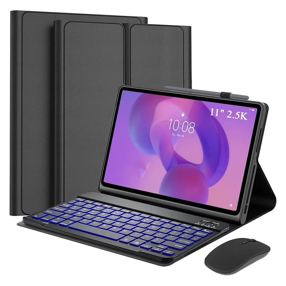 Bluetooth-compatible Keyboard for Lenovo Idea Tab / M11 / K11 (TB336FU / TB330FU) Detachable Keyboard Case with Mouse - 1