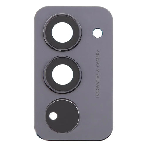 For Xiaomi Redmi 15 5G (Global) (169mm) OEM Back Camera Lens Holder Cover with Glass Part (Without Logo) - Black - 1