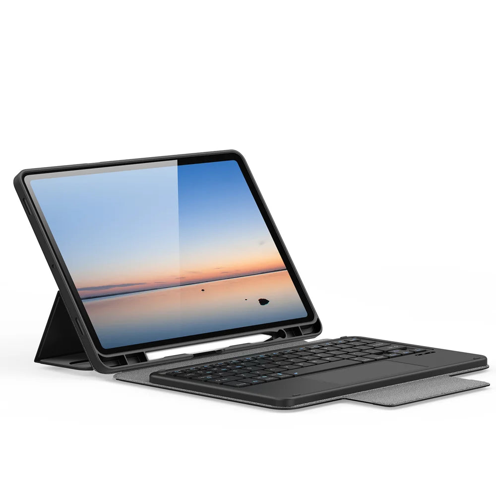 Dux Ducis for Samsung Galaxy Tab S11 DUX DUCIS YK Series Wireless Keyboard Case Detachable Trackpad Bluetooth-compatible Keyboard Cover - Black - 2