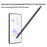 For Samsung Galaxy S26 Ultra S948 Replacement Stylus Touch Screen Pen with 5Pcs Tips (without Logo) - Gold - 4