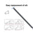 For Samsung Galaxy S26 Ultra S948 Replacement Stylus Touch Screen Pen with 5Pcs Tips (without Logo) - Gold - 5