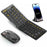 F01C Mini Foldable Bluetooth-compatible Keyboard Mouse Set with Phone Stand Rechargeable Wireless Triple Device Connection Keyboard Mouse - Black - 1