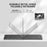F01C Mini Foldable Bluetooth-compatible Keyboard Mouse Set with Phone Stand Rechargeable Wireless Triple Device Connection Keyboard Mouse - Black - 5