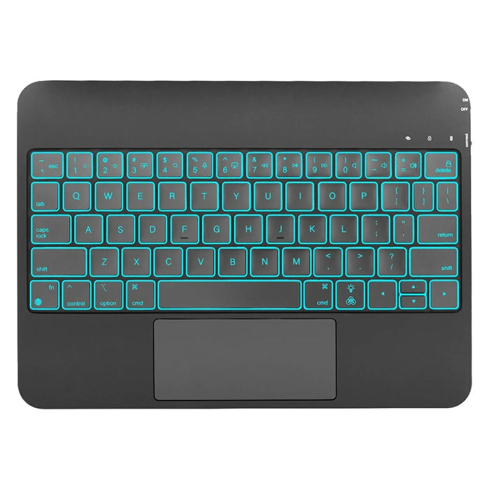 Y7 Keyboard Case for iPad Air 11 (2026) / (2025) / (2024) / iPad Air (2022) / (2020) / iPad Pro 11 (2022) / (2021) / (2020) / (2018) Bluetooth-compatible Backlit Keyboard - Black - 6