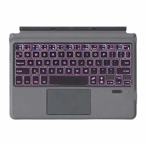 FT-1087D Bluetooth-compatible Keyboard Ultra-thin Backlit Keyboard for Microsoft Surface Go 1 / 2 / 3 - 1