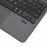 FT-1087D Bluetooth-compatible Keyboard Ultra-thin Backlit Keyboard for Microsoft Surface Go 1 / 2 / 3 - 6