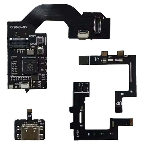 For Nintendo Switch (Extended Battery Model) Development Board Flexible Circuit FPC Cable Kit Modding Repair - 1