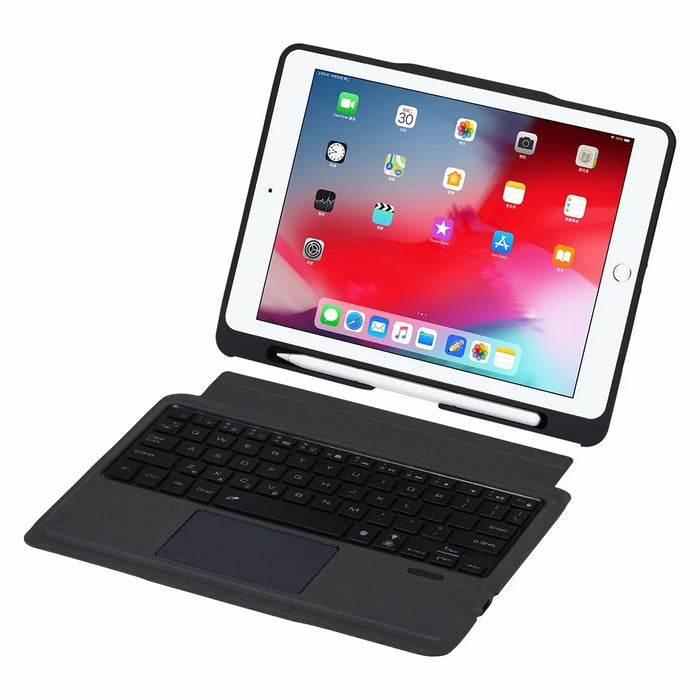 T206D Bluetooth-compatible Keyboard Leather Case with Colorful Backlit for iPad 10.2 (2021)/(2020)/(2019) - 2