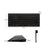 X5 Lightweight Ultra-thin Bluetooth-compatible Keyboard Portable Wireless Keyboard for Apple/Android OS (German) - Black - 2