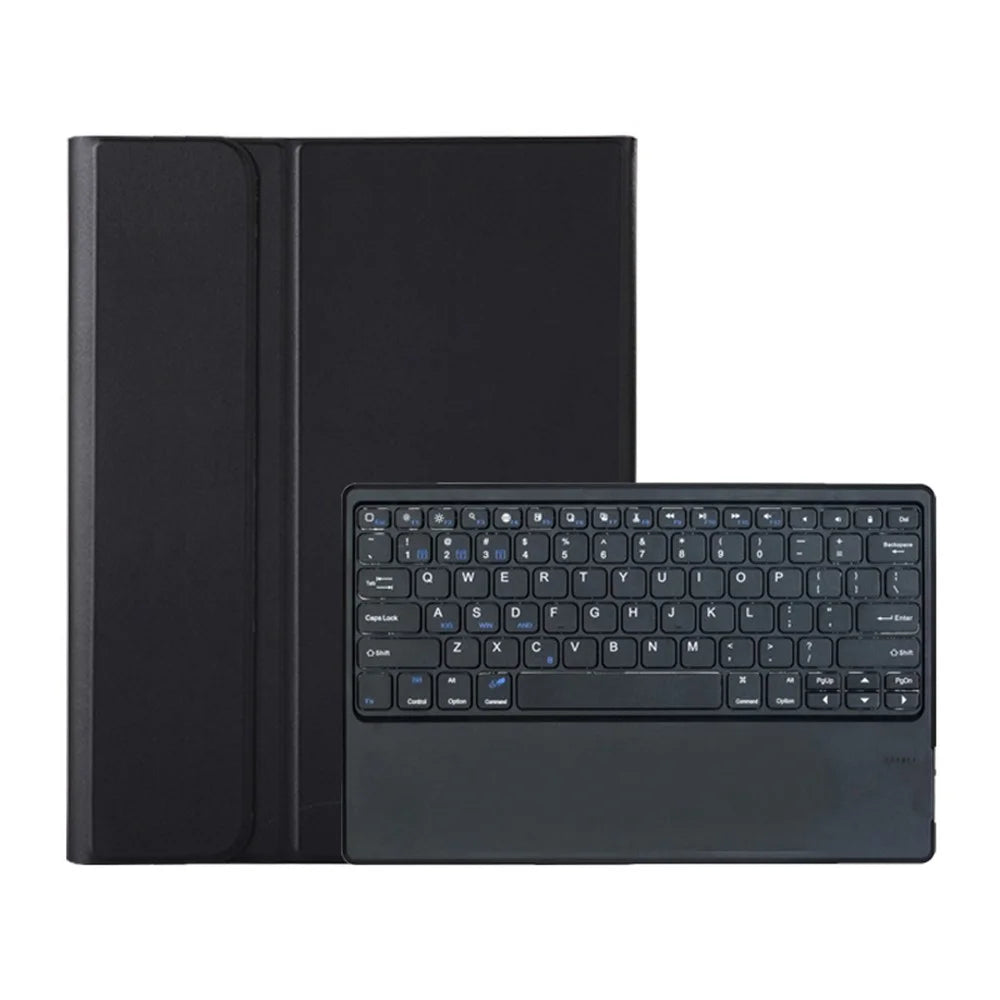 AH36 For Huawei MatePad Pro Max Detachable Bluetooth-compatible Keyboard Case Ultra Slim PU Leather+TPU Protective Cover - Black - 7