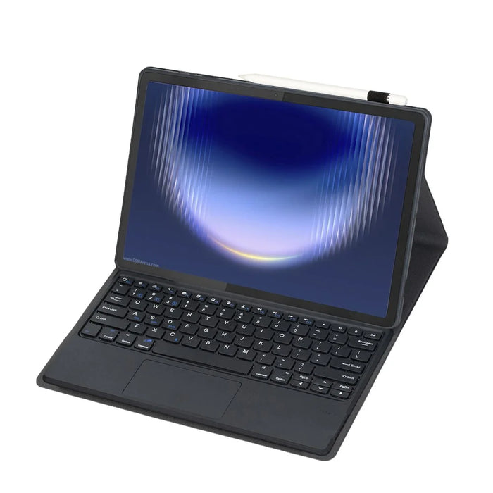 AH36-A for Huawei MatePad Pro Max Detachable Bluetooth-compatible Keyboard with Touchpad + Leather Protective Cover - Black - 6
