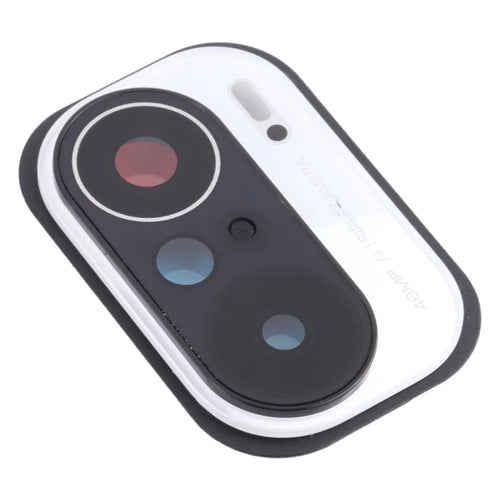 Back Camera Lens Holder Cover with Glass Part (without Logo) for Xiaomi Mi 11X M2012K11AI - White - 1