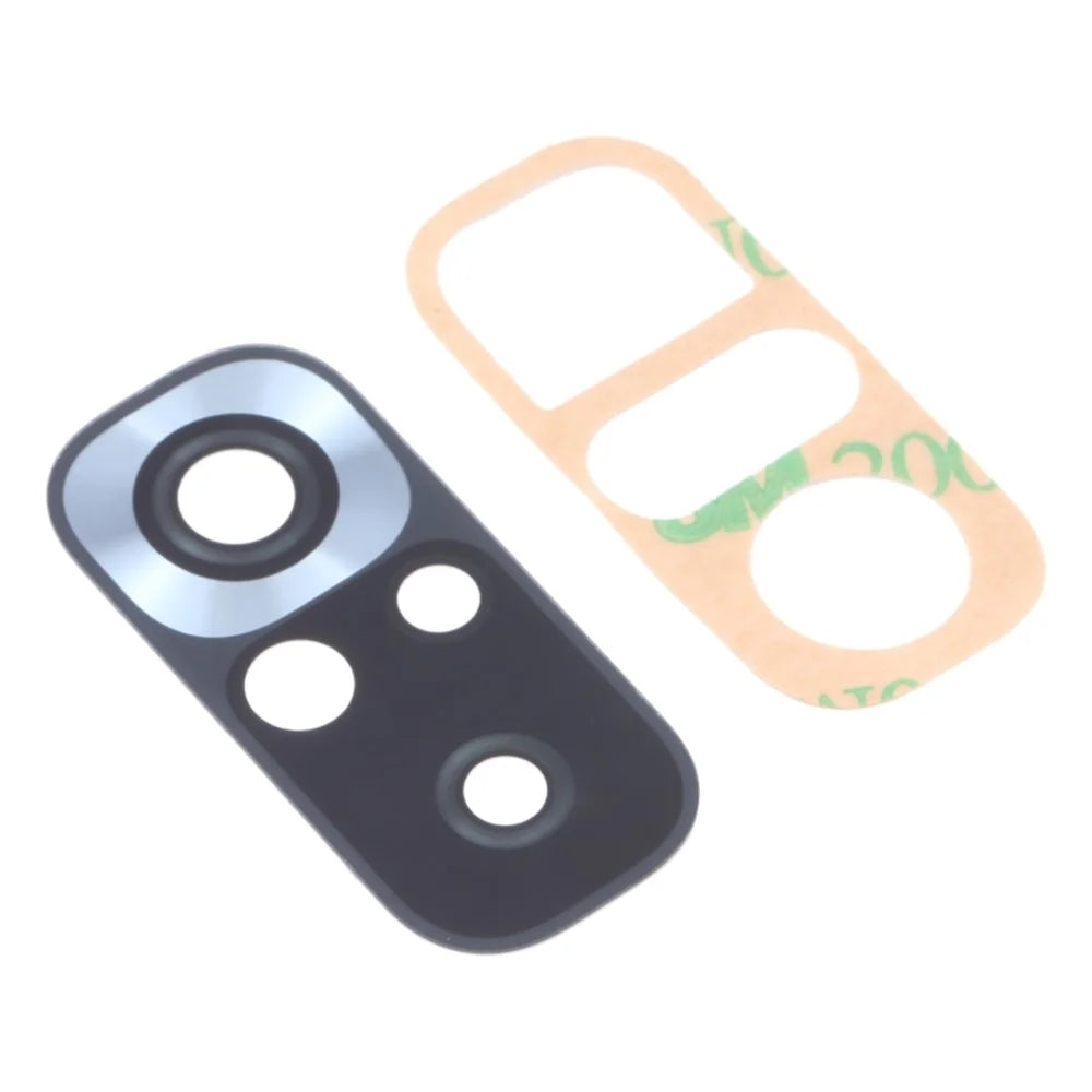Rear Back Camera Lens Cover Replacement Part (without Logo) for Xiaomi Redmi Note 10 4G/Note 10S - Silver - 2