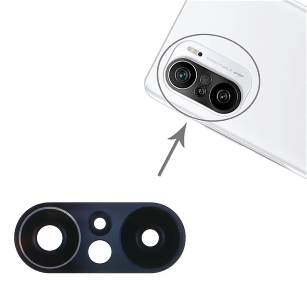 Rear Back Camera Lens Cover Replacement Part (without Logo) for Xiaomi Redmi K40 Pro M2012K11C/K40 M2012K11AC - 3