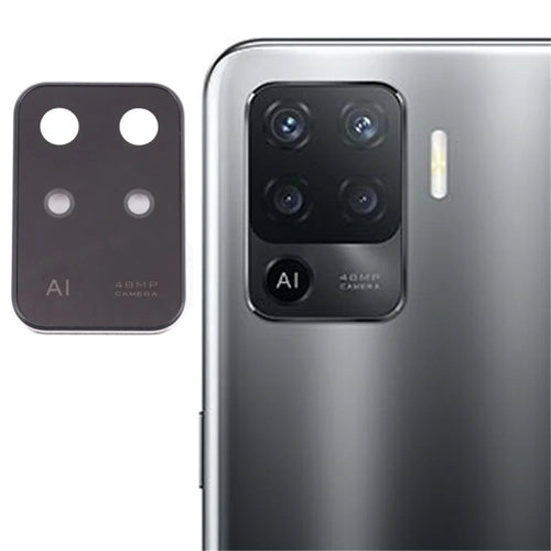For Oppo A94 CPH2203 OEM Back Camera Lens Holder Cover with Glass Part (without Logo) - 1