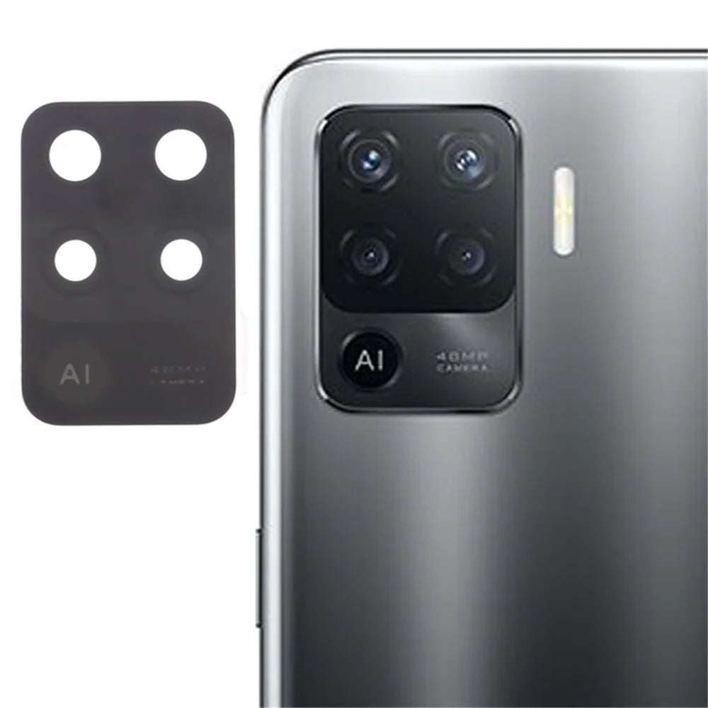 For Oppo A94 CPH2203 Rear Back Camera Lens Cover Replacement Part (without Logo) - 1