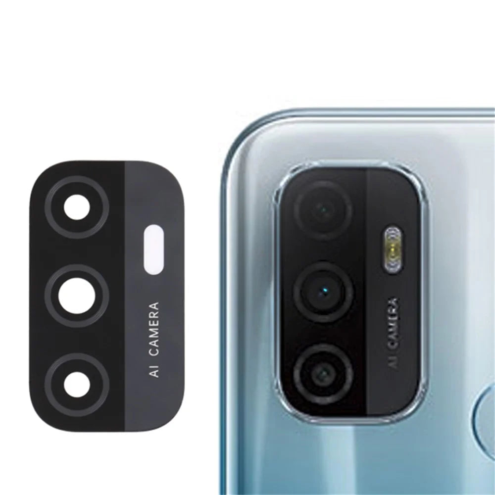 For Oppo A32 (2020) PDVM00 / A53(2020) CPH2127 Rear Back Camera Lens Cover Replacement Part (without Logo) - 1