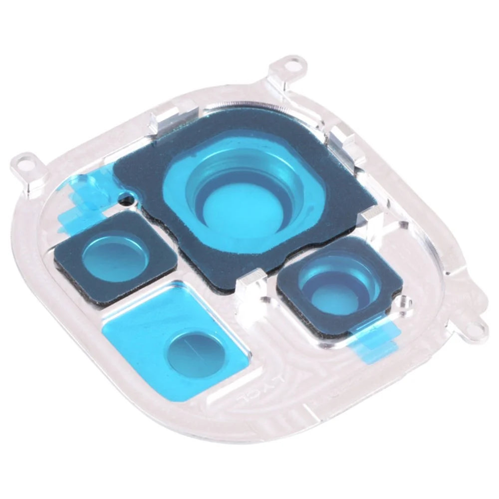 For Xiaomi Mi 11 M2011K2C/M2011K2G OEM Back Camera Lens Holder Cover with Glass Part (without Logo) - Silver - 2