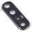 For Oppo Reno3 Pro 5G OEM Back Camera Lens Holder Cover with Glass Part (without Logo) - Black - 1