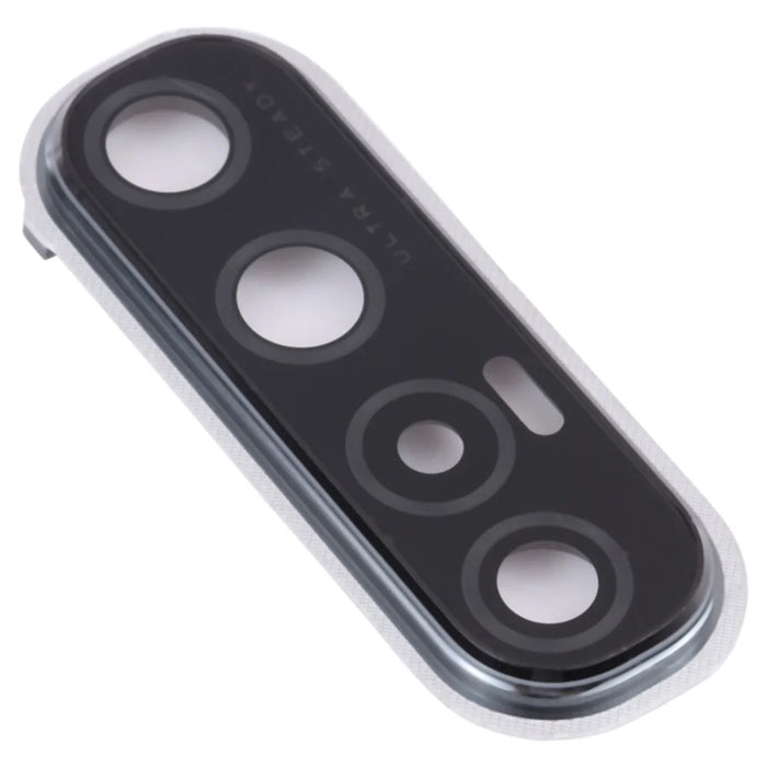 For Oppo Reno3 Pro 5G OEM Back Camera Lens Holder Cover with Glass Part (without Logo) - Black - 1