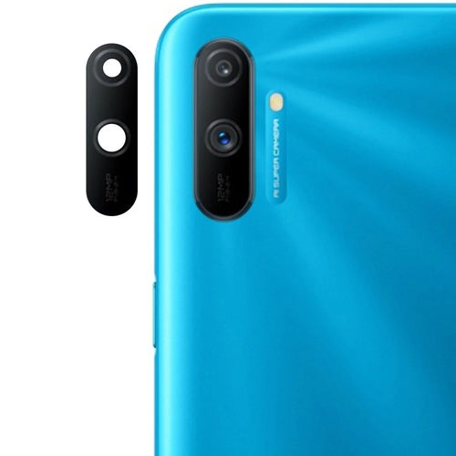 For Realme C3 (without Fingerprint) Rear Back Camera Lens Cover Replacement Part (without Logo) - 1
