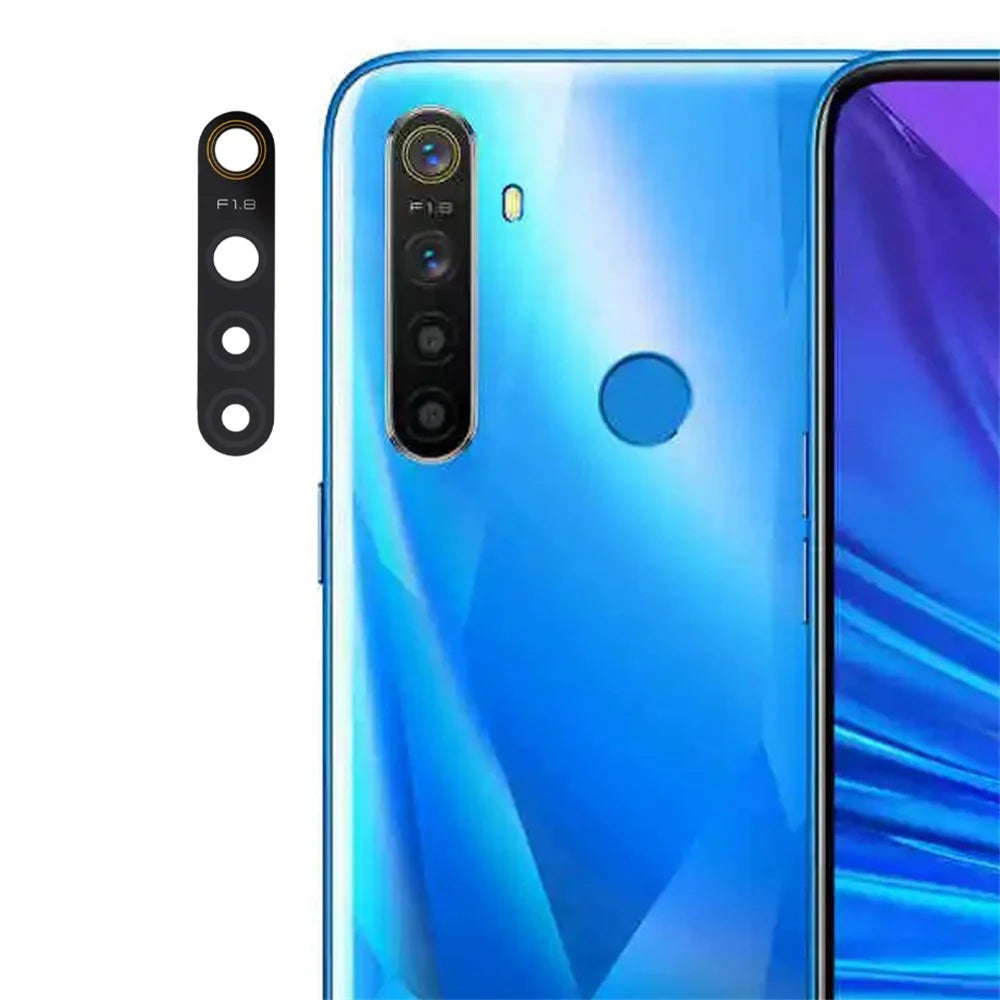 For OPPO Realme 5 Rear Back Camera Lens Cover Replacement Part (without Logo) - 1
