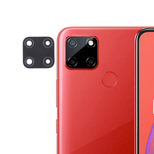 For Realme C12 RMX2189 Rear Back Camera Lens Cover Replacement Part (without Logo) - 1