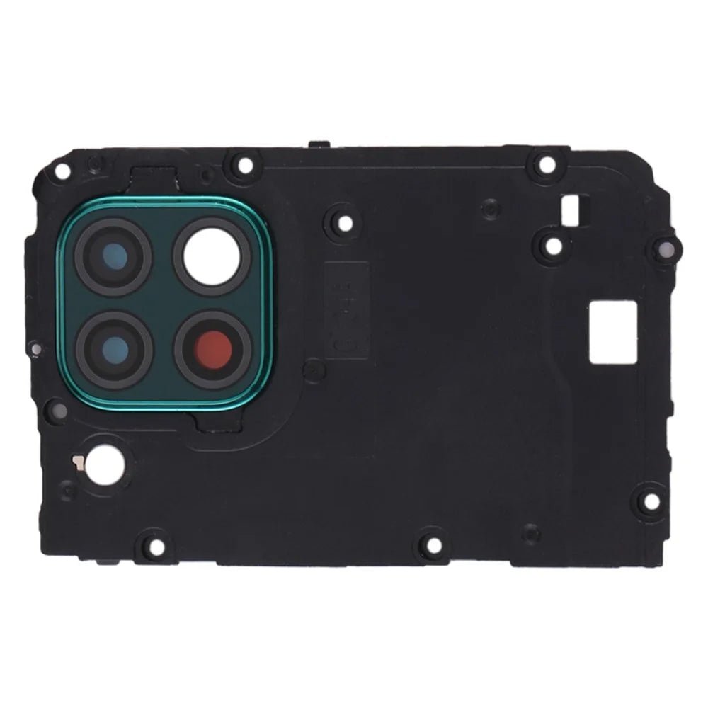 For Huawei P40 lite 4G OEM Mainboard Plate Cover + Camera Lens Ring Cover Part with NFC Function (without Logo) - Green - 1