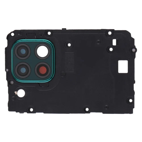 For Huawei P40 lite 4G OEM Mainboard Plate Cover + Camera Lens Ring Cover Part with NFC Function (without Logo) - Green - 1