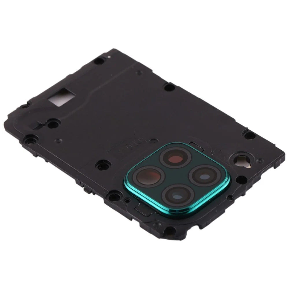 For Huawei P40 lite 4G OEM Mainboard Plate Cover + Camera Lens Ring Cover Part with NFC Function (without Logo) - Green - 2