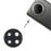 For Xiaomi Redmi Note 9 5G M2007J22C Rear Back Camera Lens Cover Replacement Part (without Logo) - 4