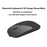 For iPad Pro 11 (2022) / (2021) / (2020) / (2018) / Air (2022) / (2020) 360-Degree Rotatory PU Leather Bluetooth-compatible 3.0 Keyboard Shell Set with Dual-Mode Mouse - Black - 2