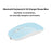 For iPad 10.2 (2019)/(2020)/(2021) 360-Degree Rotation PU Leather Bluetooth-compatible 3.0 Keyboard Shell Set with Transparent Back Plate + Dual-Mode Mouse - Blue - 2