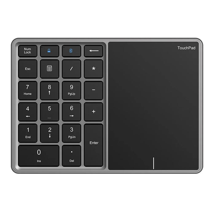 BT-14 Bluetooth-compatible / 2.4G Wireless Mini Numeric Keyboard Computer Laptop Keypad with Touchpad - 2