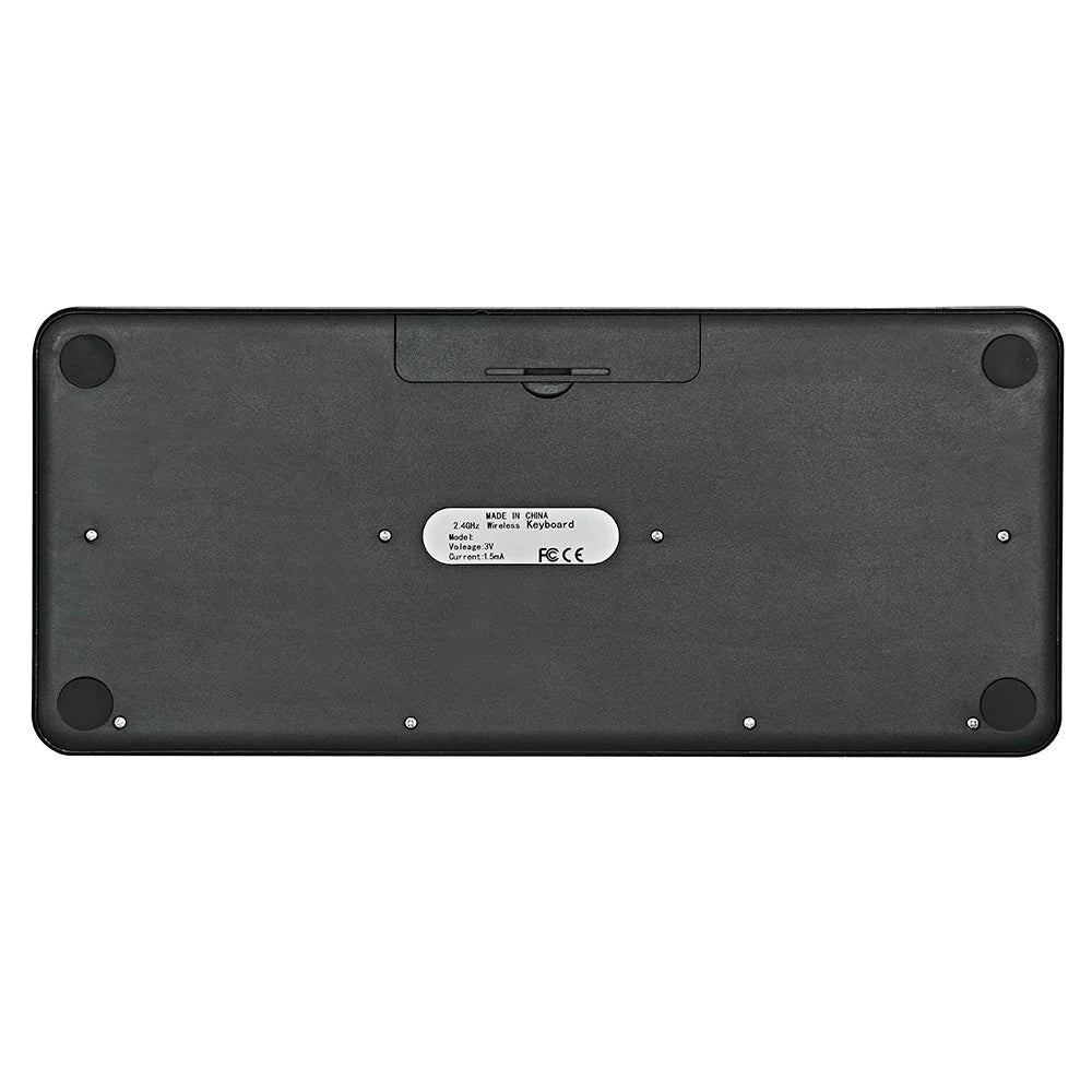 K380 Bluetooth-compatible 5.0 Wireless 78 Keys Keyboard Low Noise Computer Laptop Round Keycaps Keyboard - Black - 2