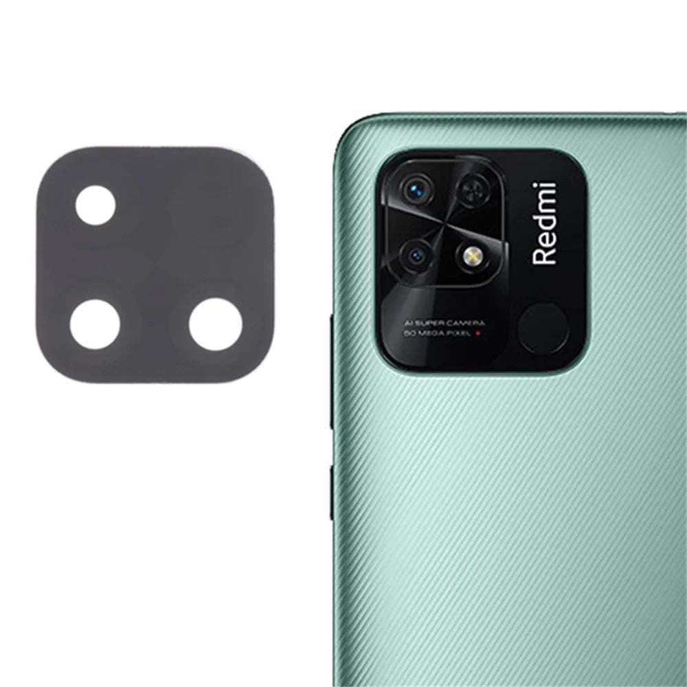 For Xiaomi Redmi 10C 4G / Redmi 10 / Poco C40 4G Power Rear Back Camera Lens Cover Replacement Part (Without Logo) - 1