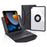 Z102B-A For iPad 10.2 (2021)/(2019)/(2020) Wireless BT Keyboard Case with TouchPad Scratch-Proof Cover Tablet Case - Black - 1