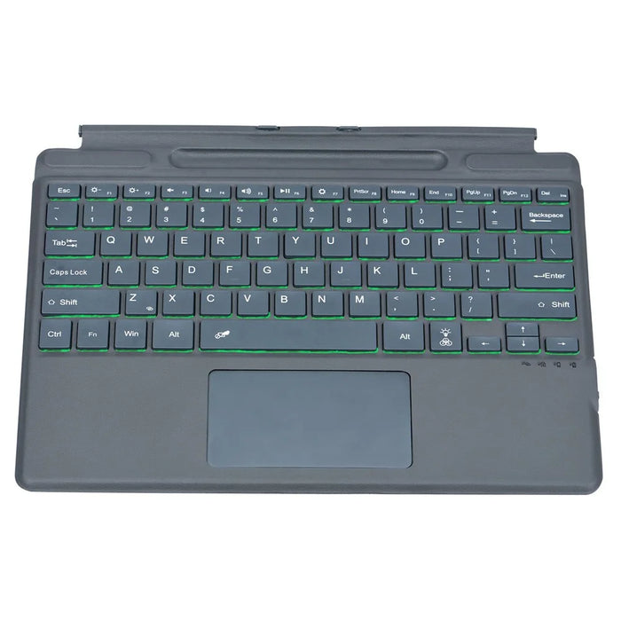 2089D for Microsoft Surface Pro 11 / 10 / 9 / 8 / X Magnetic Adsorption Colorful Light Bluetooth-compatible Wireless Keyboard with Touchpad - 7