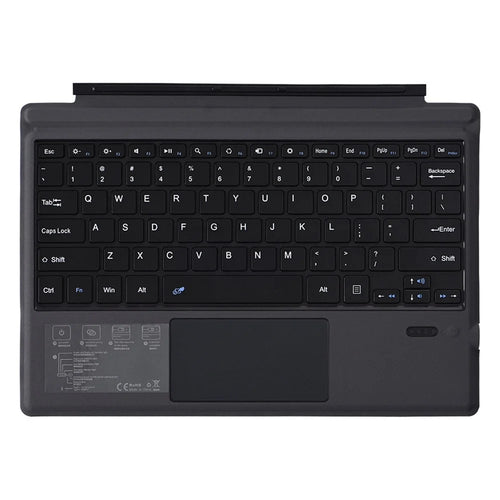 1089A for Microsoft Surface Pro 3 / 4 / 5 / 6 / 7 Laptop Magnetic Adsorption Bluetooth-compatible Wireless Keyboard with Touchpad - 1