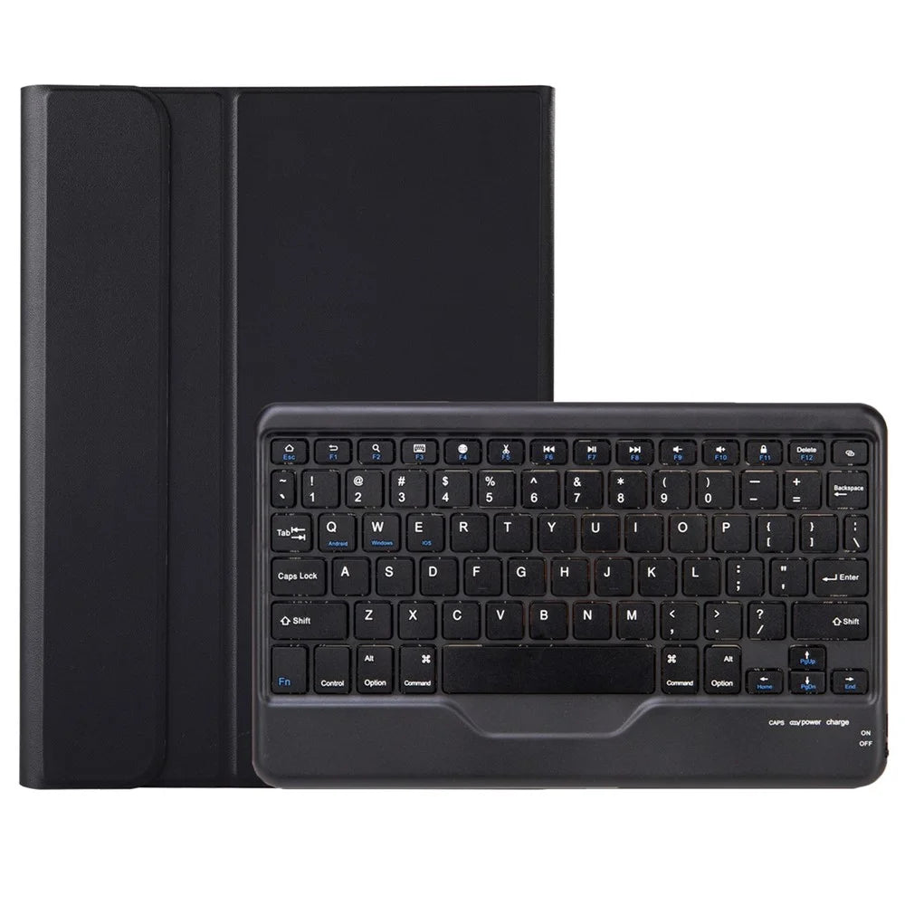 OP11-B For Oppo Pad 11-inch Scratch Resistant Case with Detachable Bluetooth-compatible Keyboard PU Leather+TPU Protective Cover - Black - 4