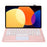 AH127-A For Honor Pad 8 Ultra-Thin Leather Tablet Stand Cover + Bluetooth-Compatible Keyboard with Touchpad - Pink - 2
