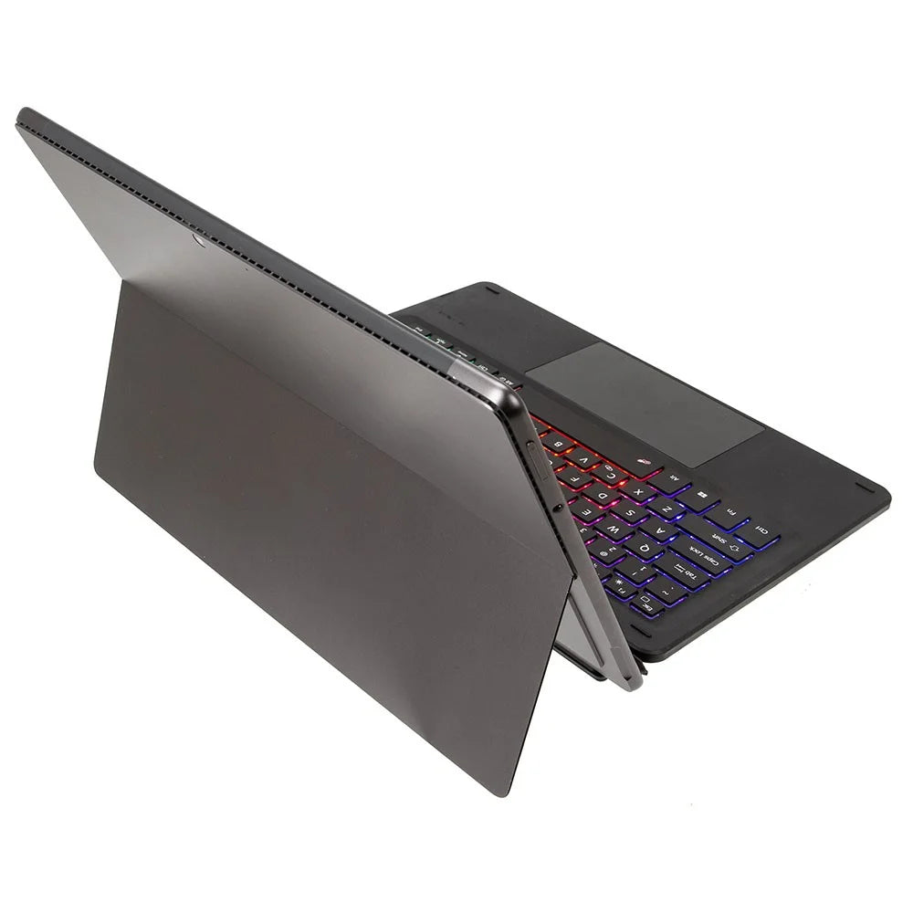 KF17S For Microsoft Surface Pro 8 / Pro X, Bluetooth-compatible Keyboard with TouchPad / Pencil Holder 3-Color Backlit Wireless Keyboard - 6