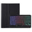 AHW12-BS For Huawei MatePad Pro 11 (2022) Leather Stand Cover Protective Case with Detachable Tri-color Backlight Bluetooth-compatible Keyboard - Black - 5
