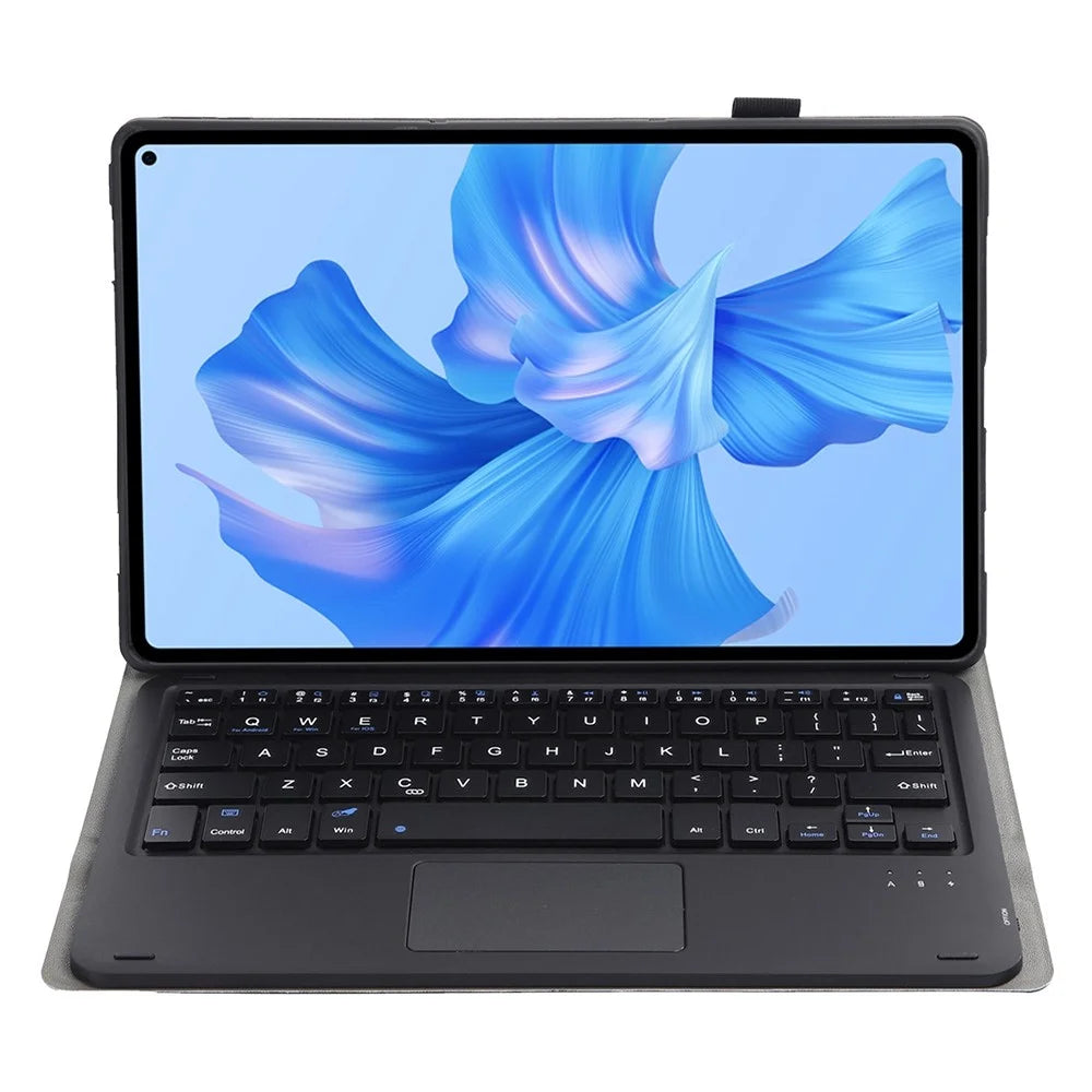 AHW12-A For Huawei MatePad Pro 11 (2022) Detachable Bluetooth-compatible Keyboard with TouchPad PU Leather+TPU Protective Case - Black - 3