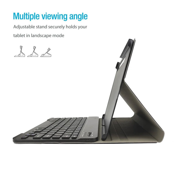 SK-T860 For Samsung Galaxy Tab S6 (SM-T860 / T865) Ultra-Thin Detachable Bluetooth-compatible Keyboard + PU Leather Shockproof Case with Magnetic Attach Pencil Holder - 6