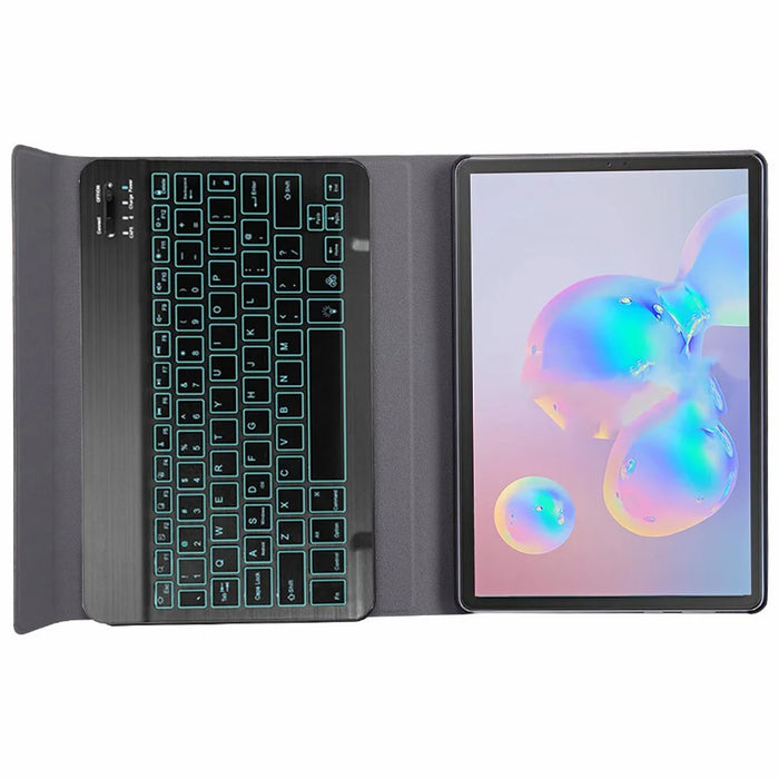 SK-T860D For Samsung Galaxy Tab S6 (SM-T860 / T865) Ultra-Thin 2 in 1 Removable Bluetooth-compatible Keyboard + PU Leather Anti-Fall Case with Magnetic Attach Pencil Holder - 2