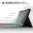 SK-T860D For Samsung Galaxy Tab S6 (SM-T860 / T865) Ultra-Thin 2 in 1 Removable Bluetooth-compatible Keyboard + PU Leather Anti-Fall Case with Magnetic Attach Pencil Holder - 5
