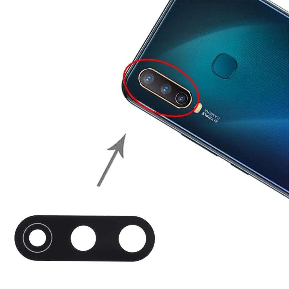 For vivo Y3 Rear Back Camera Lens Cover Replacement Part (without Logo) - 4